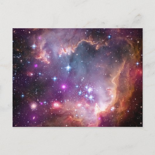 Junge Sterne in der kleinen Zauberwolke. Postkarte (Vorderseite)