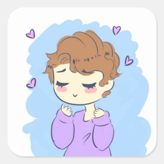 Junge Sticker (Vorderseite)