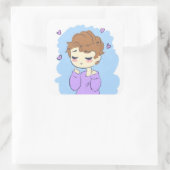 Junge Sticker (Tasche)