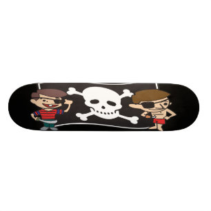 Junge Swashbucklers Skateboard
