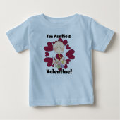 Junge Tante und Geschenke für Valentine Baby T-shirt (Vorderseite)