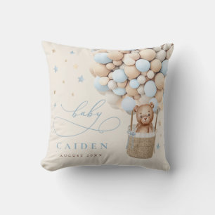 Junge Teddy Bear Neutral Baby Dusche Kinderzimmer  Kissen