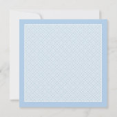 Junge Teddybär Blank Quadrat (Rückseite)