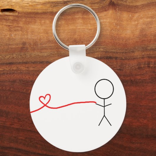 Junge Teil der Matching Couples Schlüsselanhänger (Vorderseite)