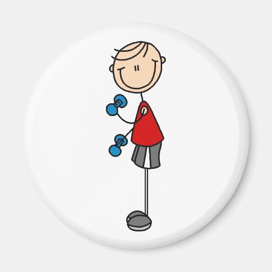 Junge trainieren Magnet (Vorne)