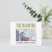 Junge Transitnutzer Postkarte (Stehend Vorderseite)