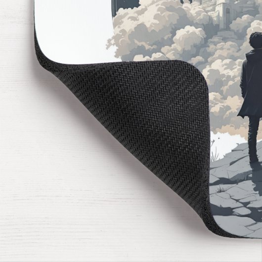 Junge träumen mousepad (Ecke)