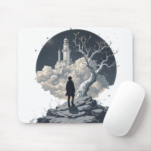 Junge träumen mousepad (Mit Mouse)