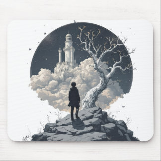 Junge träumen mousepad