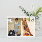 Junge u. alte Foto-Abschluss-Klasse von Karte 2013 (Stehend Vorderseite)