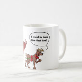 Junge u. alte Rotwild Kaffeetasse (VorderseiteRechts)