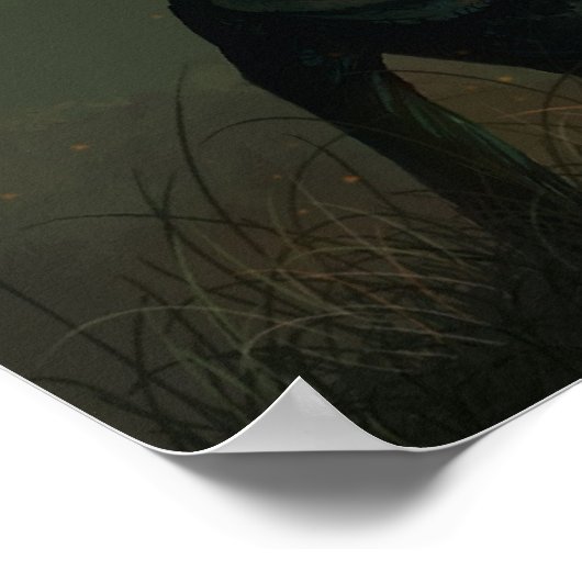 Junge, überwunden poster (Ecke)