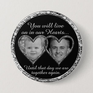 Junge und alte Erinnerung Button