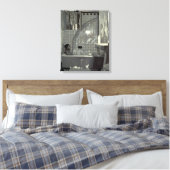 Junge und die Blase 1990 Leinwanddruck (Insitu (Schlafzimmer))