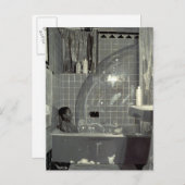 Junge und die Blase 1990 Postkarte (Vorne/Hinten)