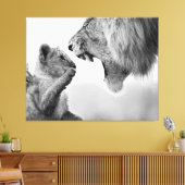 Junge und furchtlose Leinwand (Insitu (Wohnzimmer))