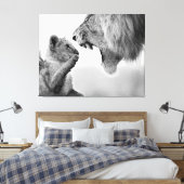 Junge und furchtlose Leinwand (Insitu (Schlafzimmer))