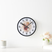 Junge und Honig Runde Wanduhr (Zuhause)