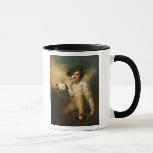 Junge und Kaninchen, c.1814 Tasse (Rechts)