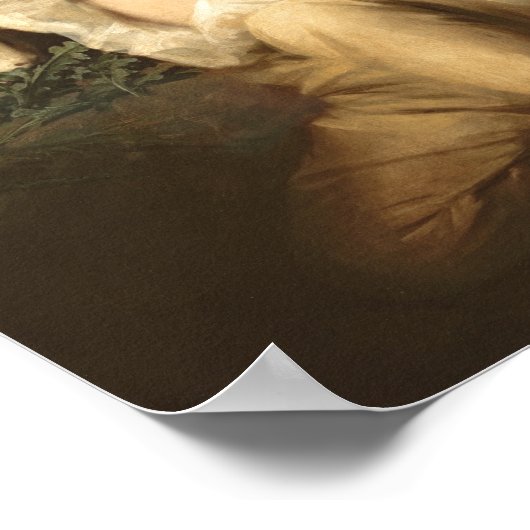 Junge und Kaninchen von Sir Henry Raeburn Poster (Ecke)