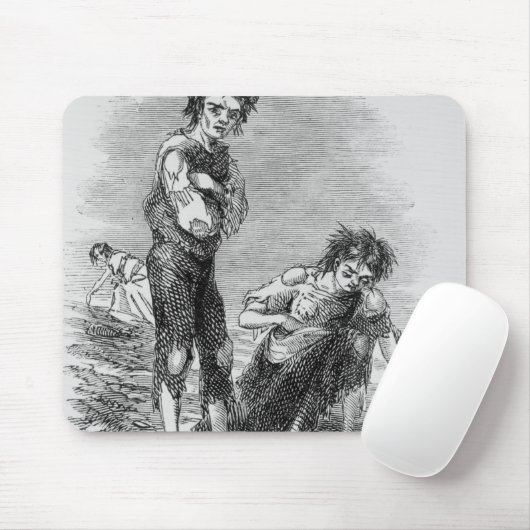 Junge und Mädchen bei Cahera Mousepad (Mit Mouse)