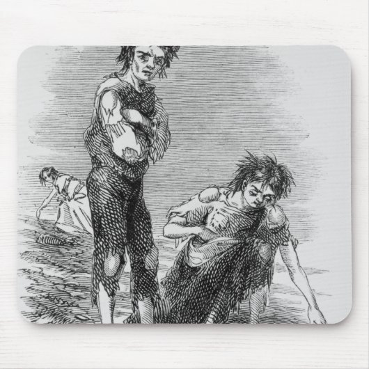 Junge und Mädchen bei Cahera Mousepad (Vorne)