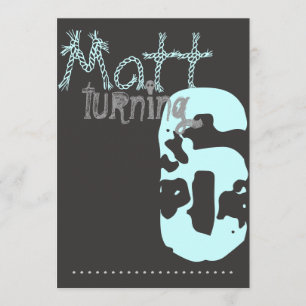 Junge und Mädchen Gymnastik Geburtstag Einladung