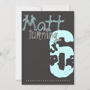 Junge und Mädchen Gymnastik Geburtstag Einladung