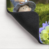 Junge und Mädchen im Moss Mousepad (Ecke)