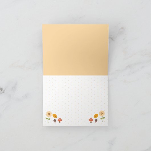 Junge und Mädchen Pumpkin Twins Danke Karten (Innenseite)