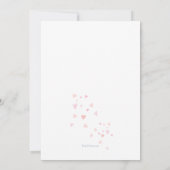 Junge und Mädchen Twins Einladung (Rückseite)