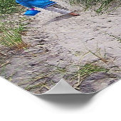 Junge und sein Pail Poster (Ecke)