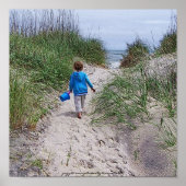 Junge und sein Pail Poster (Vorne)