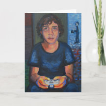 Junge und seine Mama