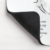 Junge und Teddy (Mark 10:14) Mousepad (Ecke)