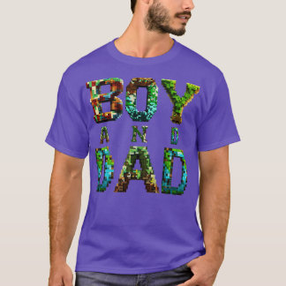Junge und Vater T-Shirt