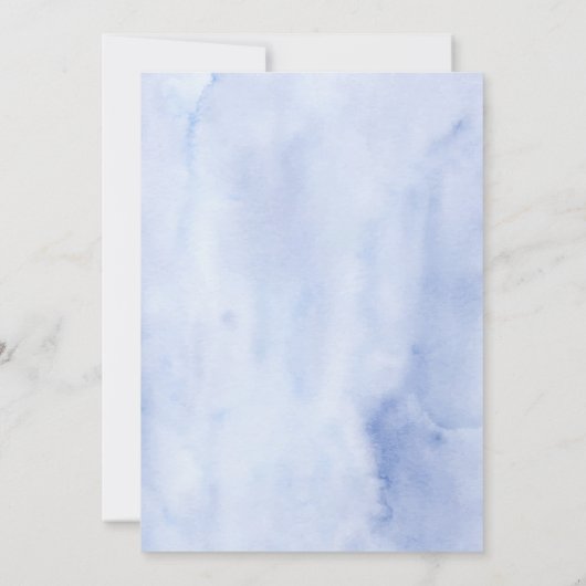 Junge unter der Sea Baby Dusche Einladung (Rückseite)