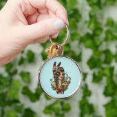 Junge Ureinwohnerfrau Schlüsselanhänger (Hand)