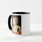 Junge venezianische Frau Tasse (Vorderseite Links)