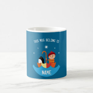 Junge verloren und fand Freundschaft Metal Lunchbo Kaffeetasse