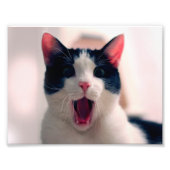 Junge verrückte Überraschung Fotodruck (Vorne)