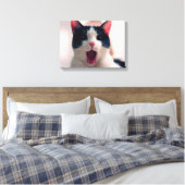 Junge verrückte Überraschung Leinwanddruck (Insitu (Schlafzimmer))