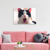 Junge verrückte Überraschung Leinwanddruck (Insitu (Wohnzimmer))