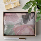 Junge Viktorianische Frau Verzierte Blume Kleid un Seidenpapier (Geschenk)