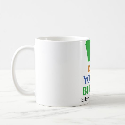 Junge Vogelbeobachter-Tasse Iowas Kaffeetasse (Links)