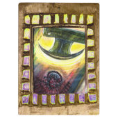 Junge von 7 und Eroberung des Bösen Klemmbrett (Rückseite)