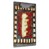 Junge von 7 und Eroberung des Bösen Klemmbrett (Rechts)