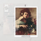 Junge von Merisi Da Caravaggio Postkarte (Vorne/Hinten)