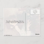 Junge von Merisi Da Caravaggio Postkarte (Rückseite)