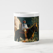 JUNGE WACHE DURCH BARBARA SULLIVAN Jumbo-Tasse (Vorderseite)